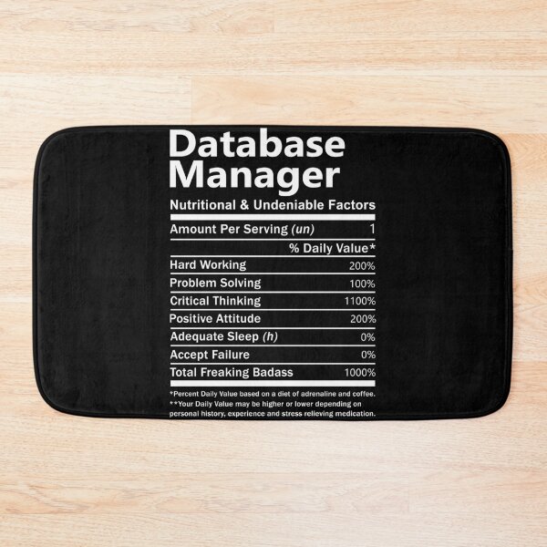 Item preview, Database Manager designed and sold by jeromgaug336.