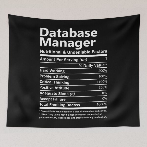 Item preview, Database Manager designed and sold by jeromgaug336.
