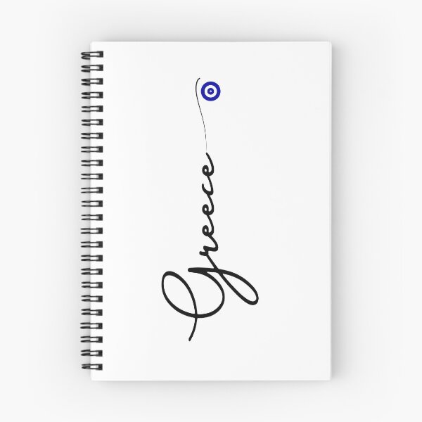 Item preview, Greece Evil Eye – Minimal Line Logo Design designed and sold by Olive&Om.