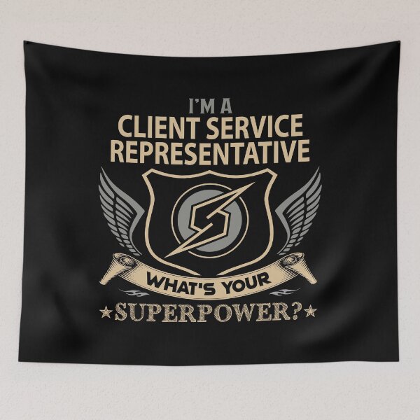 Item preview, Client Service Representative designed and sold by liviawong435.