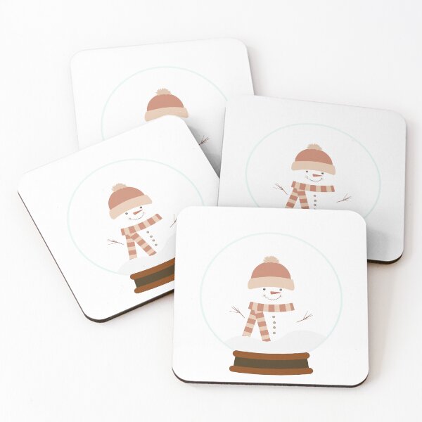 Item preview,  A snowman in a snow globe. Festive background. Christmas poster design. designed and sold by Natalia4321.