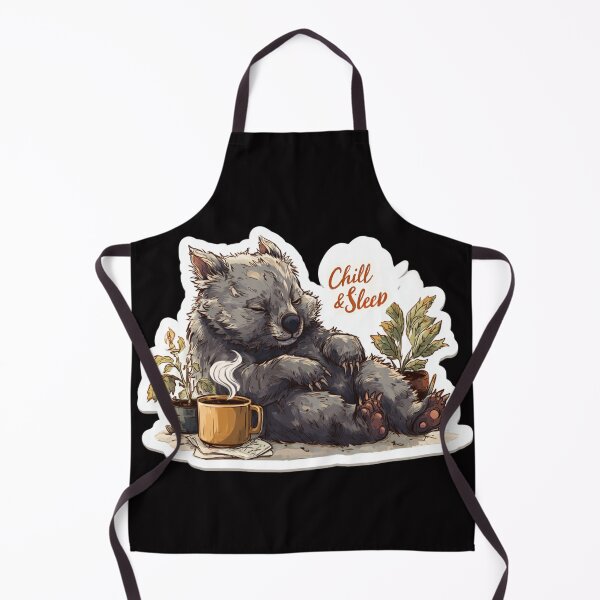 Item preview, Cute Relaxing Wombat – Chill and Sleep Art designed and sold by KZurHTPC.