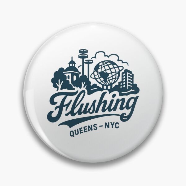 Item preview, Flushing Queens Street Skyline designed and sold by Boogosh.