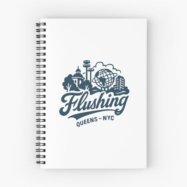 Item preview, Flushing Queens Street Skyline designed and sold by Boogosh.