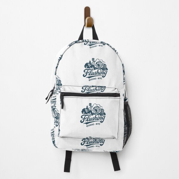 Item preview, Flushing Queens Street Skyline designed and sold by Boogosh.
