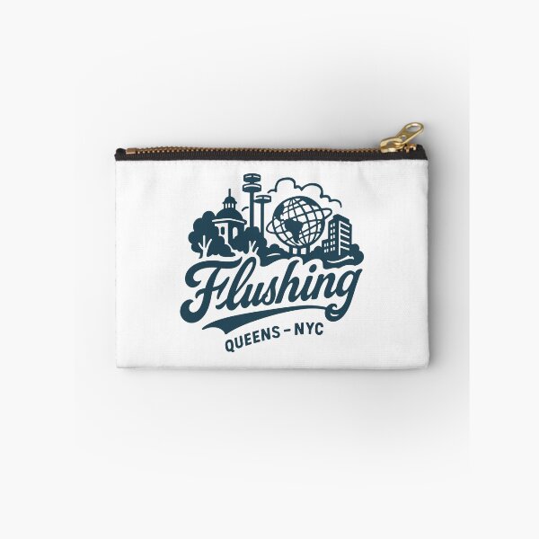 Item preview, Flushing Queens Street Skyline designed and sold by Boogosh.