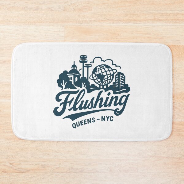 Item preview, Flushing Queens Street Skyline designed and sold by Boogosh.