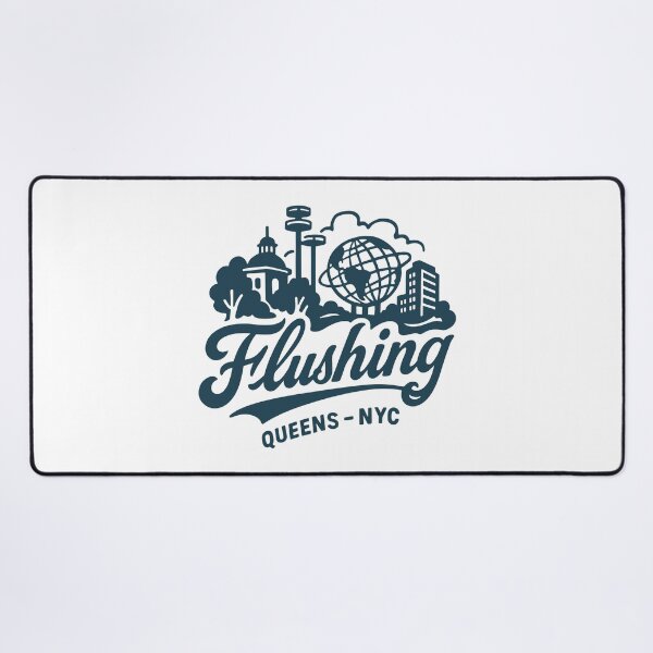 Item preview, Flushing Queens Street Skyline designed and sold by Boogosh.
