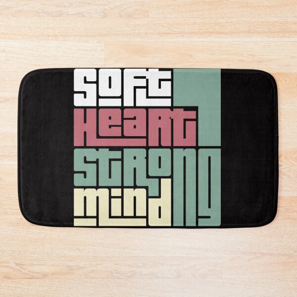 Item preview, Soft Heart, Strong Mind designed and sold by AngryDuckShopTM.