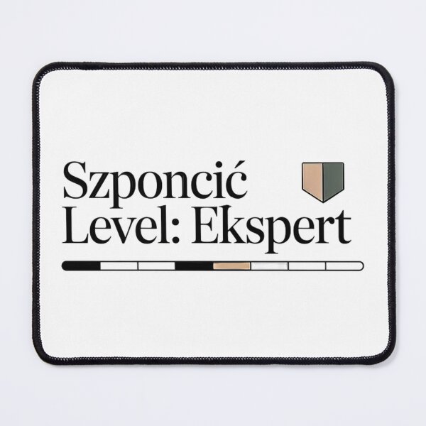Item preview, Funny Polish Slang Graphic - Szponcić designed and sold by Emaga Digital Studio.