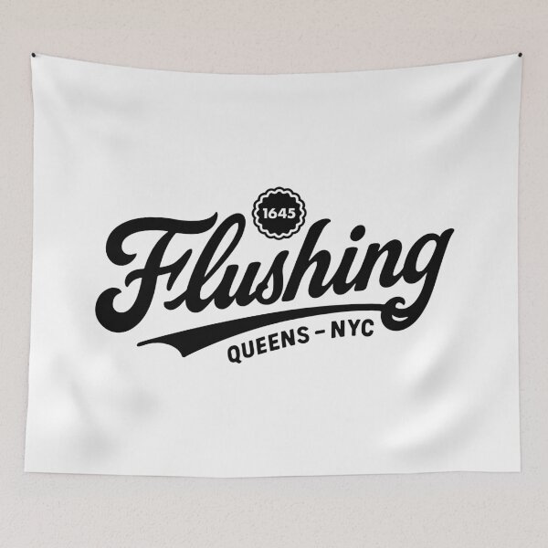 Item preview, Flushing Queens Hand Lettering designed and sold by Boogosh.