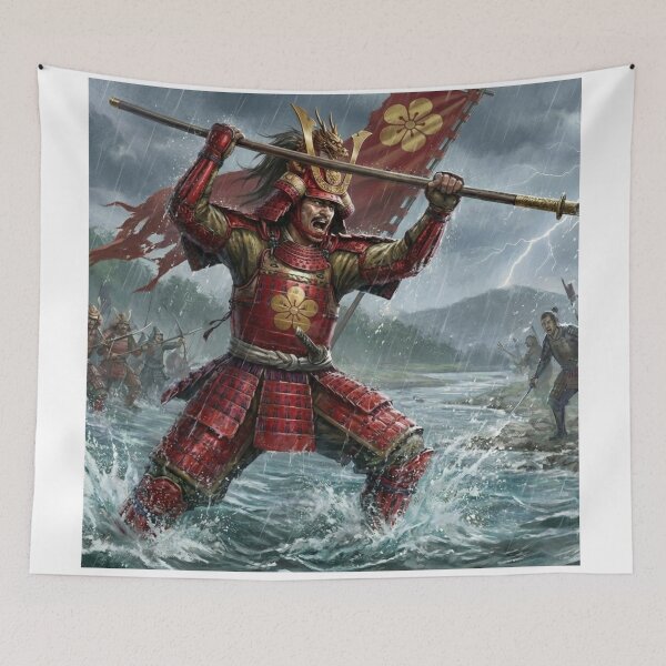 Item preview, Sanada Yukimura – The Crimson Warrior’s Storm Charge designed and sold by Mori-no-Akari.