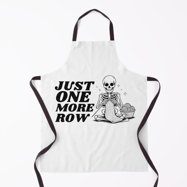 Item preview, Just One More Row Crochet Skeleton Crocheting Knitting Lover designed and sold by ZACK ART.