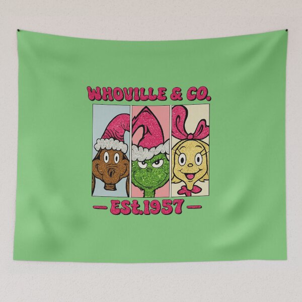 Item preview, Whoville & Co. - Glitter Trio Christmas Design designed and sold by Vicky021.