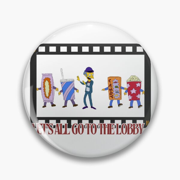Item preview, Let’s all go to the lobby designed and sold by ThoseSimpsonsMoments.