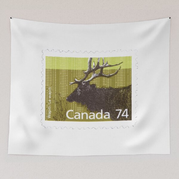 Item preview, Canadian Canada Wapaiti Elk Postage Stamp designed and sold by red-amber65.