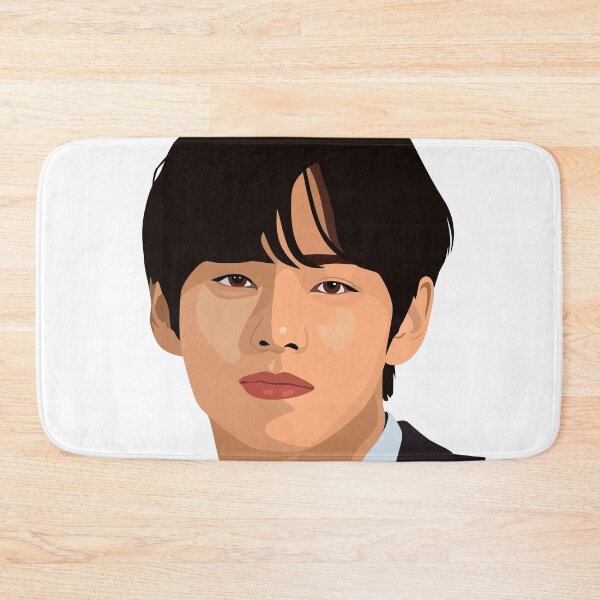 Item preview, V Taehyun of BTS in a stunning vector digital portrait designed and sold by Aome22.