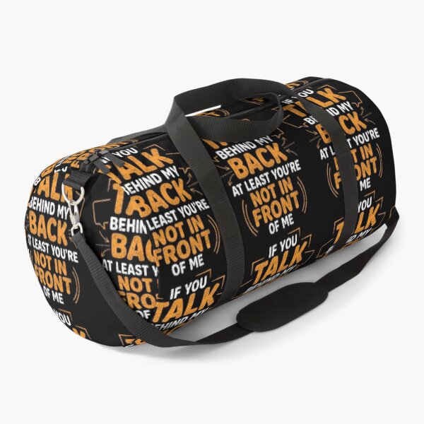 Item preview, Talk Behind My Back Bold Attitude Quote designed and sold by FreshVibe Prints.