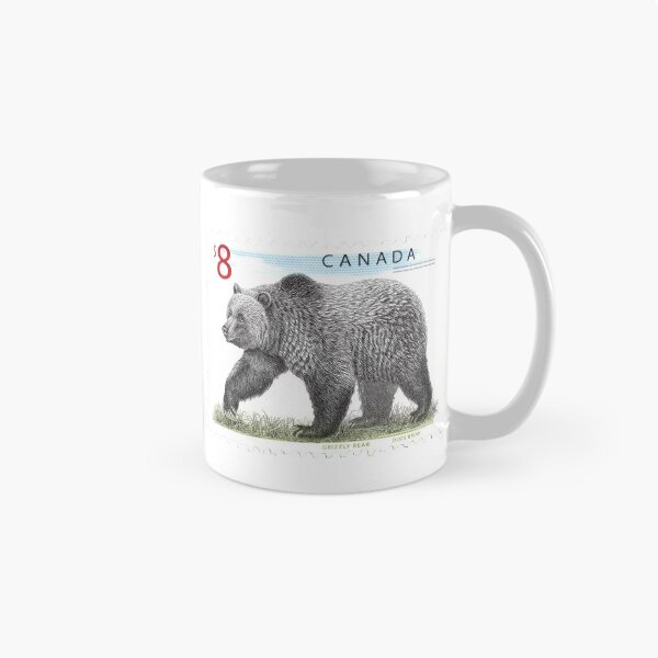 Item preview, Canadian Canada Grizzly Bear Postage Stamp designed and sold by red-amber65.
