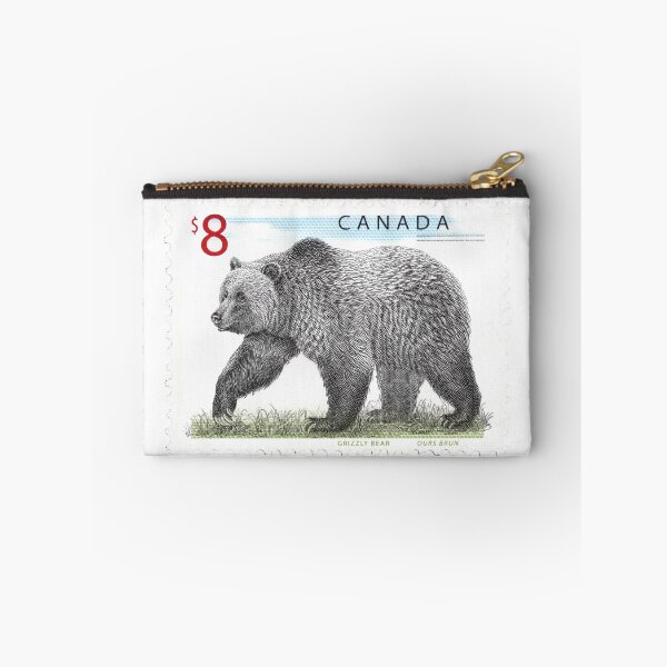 Item preview, Canadian Canada Grizzly Bear Postage Stamp designed and sold by red-amber65.