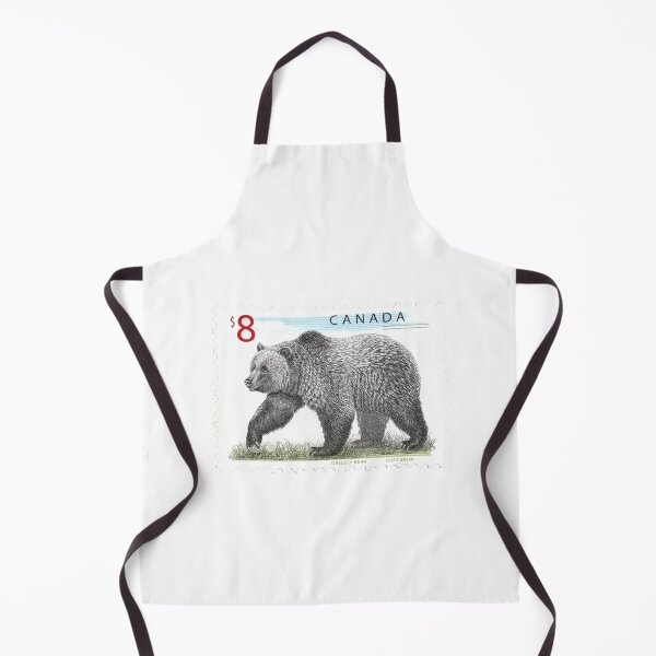 Item preview, Canadian Canada Grizzly Bear Postage Stamp designed and sold by red-amber65.