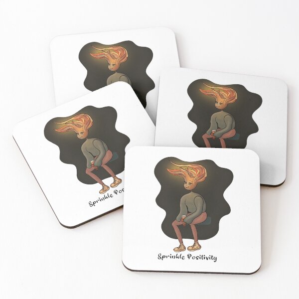 Item preview, Warm Positive Vibes Character Art designed and sold by Tiny Dani.