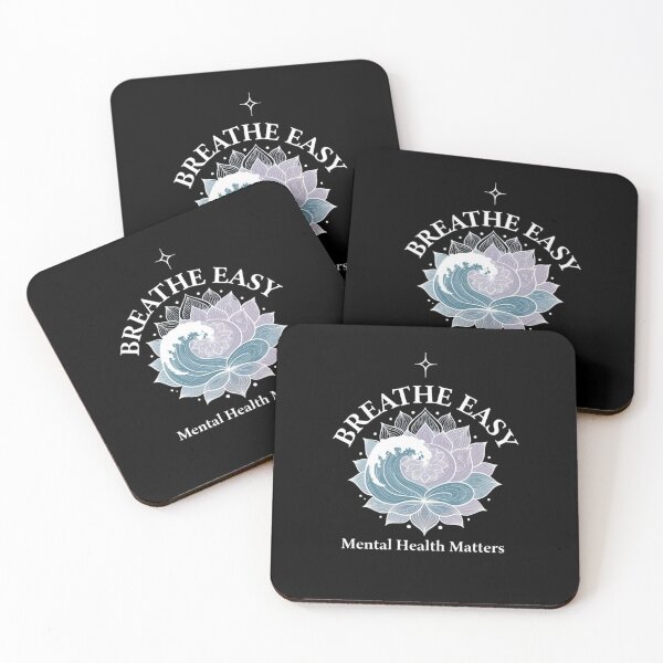 Item preview, Breathe Easy Mental Health Tee – Wellness Warrior Edition designed and sold by EcoArtTees.