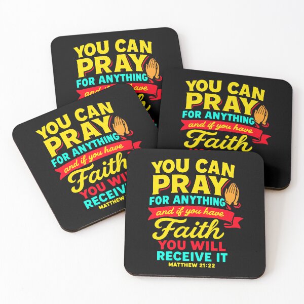 Item preview, Matthew 21:22 You Can Pray For Anything  designed and sold by plushism.