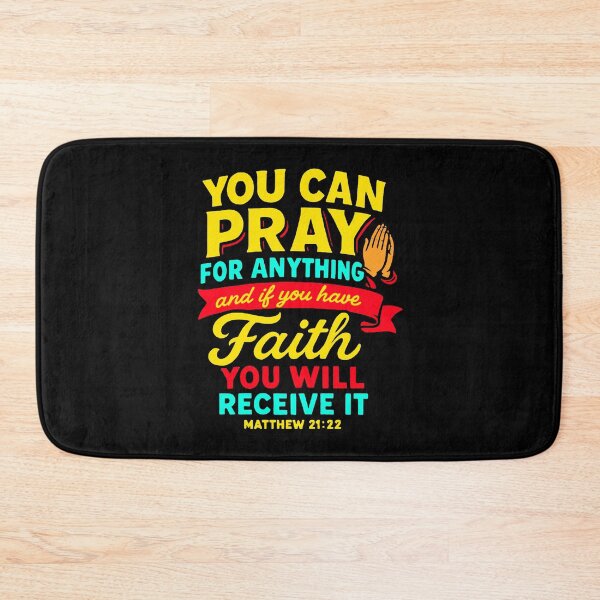 Item preview, Matthew 21:22 You Can Pray For Anything  designed and sold by plushism.