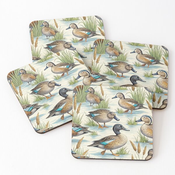 Item preview, Blue-winged Teal Duck  designed and sold by justrachna.