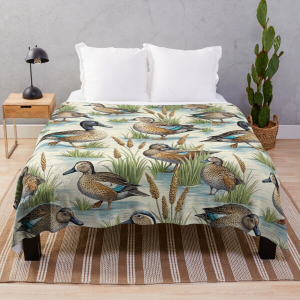 Item preview, Blue-winged Teal Duck designed and sold by justrachna.