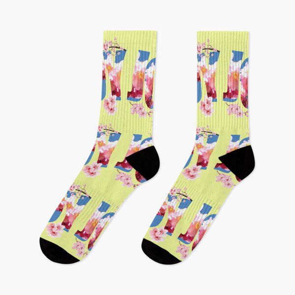 Item preview, JOY – Cherry blossom design full of joie de vivre and spring energy designed and sold by Katja LebenFreude.