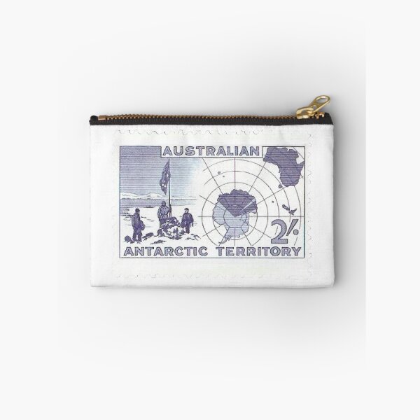 Item preview, Australia Antarctic Territory Vintage Postage Stamp designed and sold by red-amber65.
