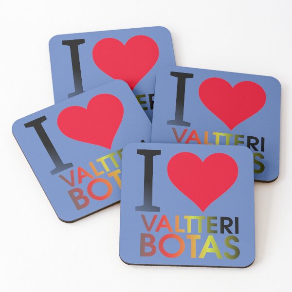 Item preview, I Love Valtteri Bottas designed and sold by ZooStateofMind.