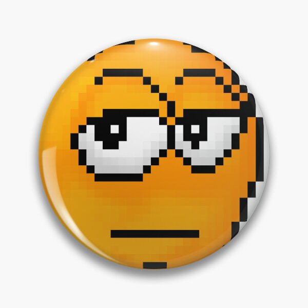 Item preview, Pixel Shrugging Emoji Meme – “Life Be Like…” Funny Reaction Art designed and sold by Melivo-Pixel.