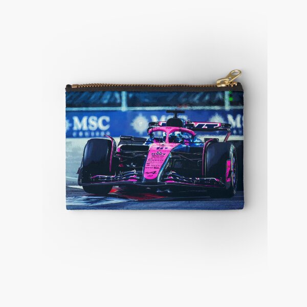 Item preview, Pierre Gasly racing his 2025 F1 car during the Las Vegas Grand Prix abstract designed and sold by Rodissimus1984.