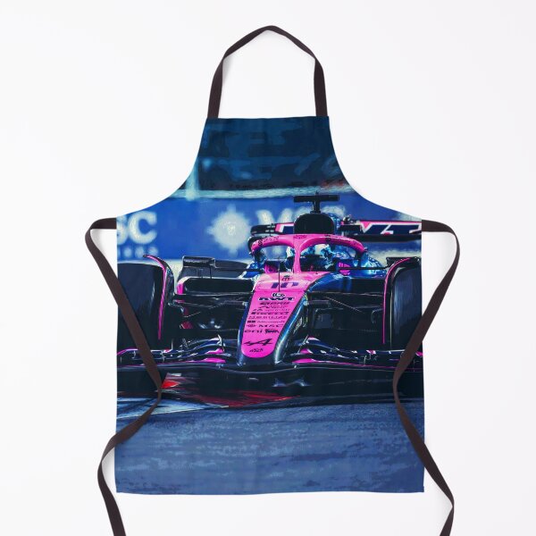 Item preview, Pierre Gasly racing his 2025 F1 car during the Las Vegas Grand Prix abstract designed and sold by Rodissimus1984.