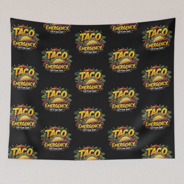 Item preview, Taco Emergency Call 9 Juan Juan Savage Taco Lover's Ultimate designed and sold by tronictees.