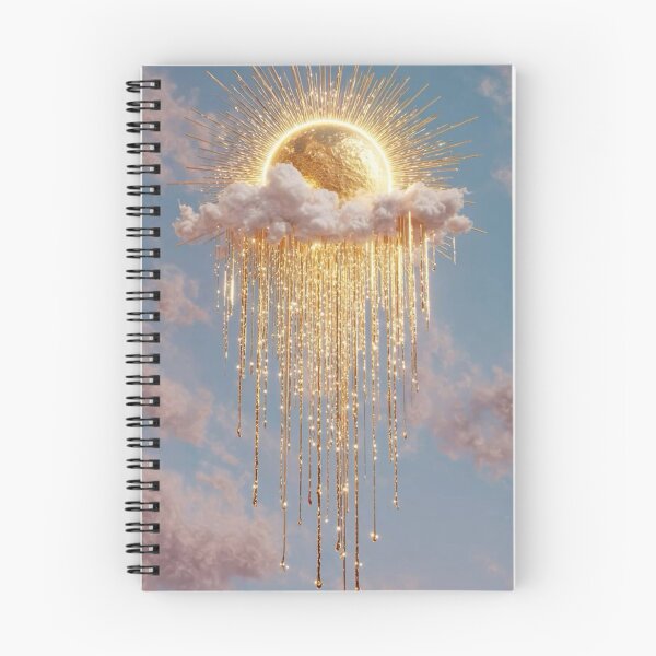 Item preview, bright sun cloudy golden color designed and sold by ezgiworkshop.