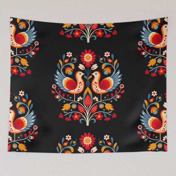 Item preview, Hungarian Folk Design designed and sold by xiao xuans.