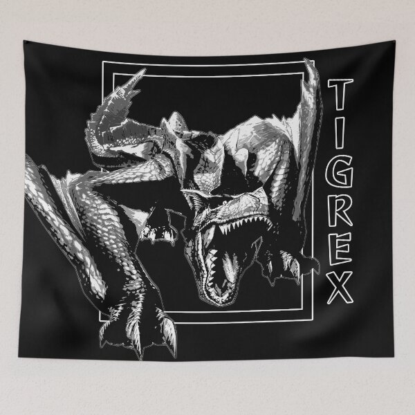 Item preview, Tigrex (ティガレックス)(Tigarekkusu) MHR MH Wild designed and sold by NawbuSmart.