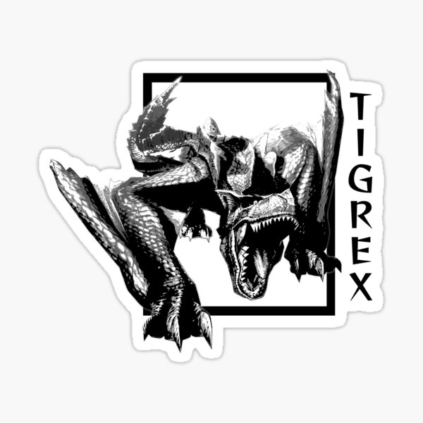 Item preview, Tigrex (ティガレックス)(Tigarekkusu) MHR MH Wild designed and sold by NawbuSmart.