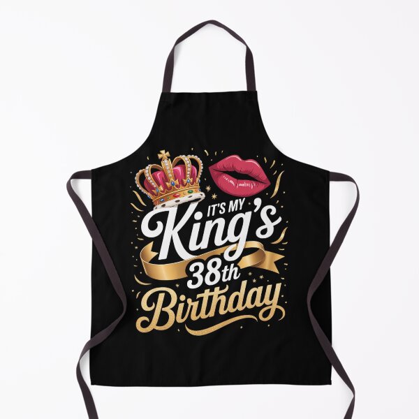 Item preview, Womens It's My King's 38th Birthday Gold Crown For 38 Years Old Man  designed and sold by TijanaARTSt88.