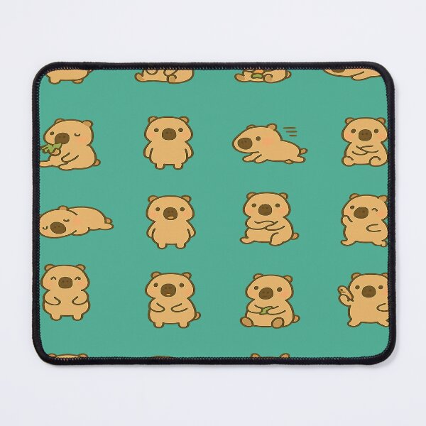 Item preview, Cute Capybara Sticker Pack – Kawaii Capybara Set designed and sold by MochiZoo.