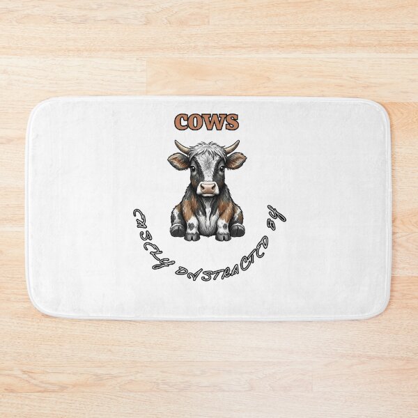 Item preview, Easily Distracted by Cows designed and sold by GoDare.