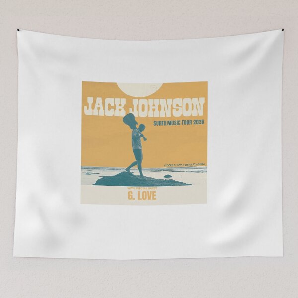 Artikelvorschau, Jack Johnson Tour 2026 isenglahaha entworfen und verkauft von robyyn65.