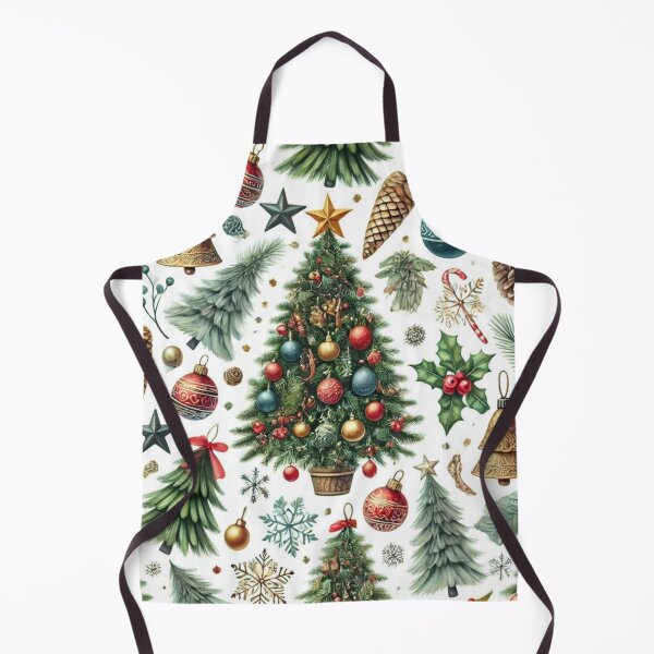 Item preview, Christmas Tree & Holiday Decor – Festive Winter Pattern designed and sold by denip.