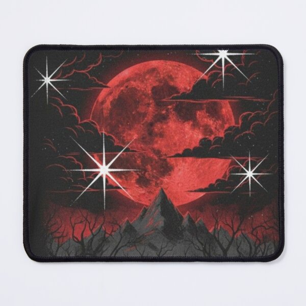 Item preview,  Eclipse Over the Forsaken Woods"  "Blood Moon Summit") designed and sold by ZyVoAli.