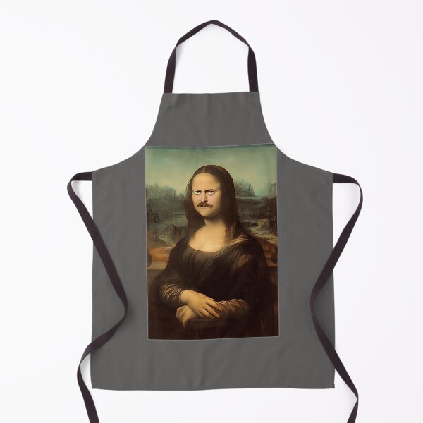 Item preview, RON-SWANSON-MONA-LISA designed and sold by LulaDelasgarza.
