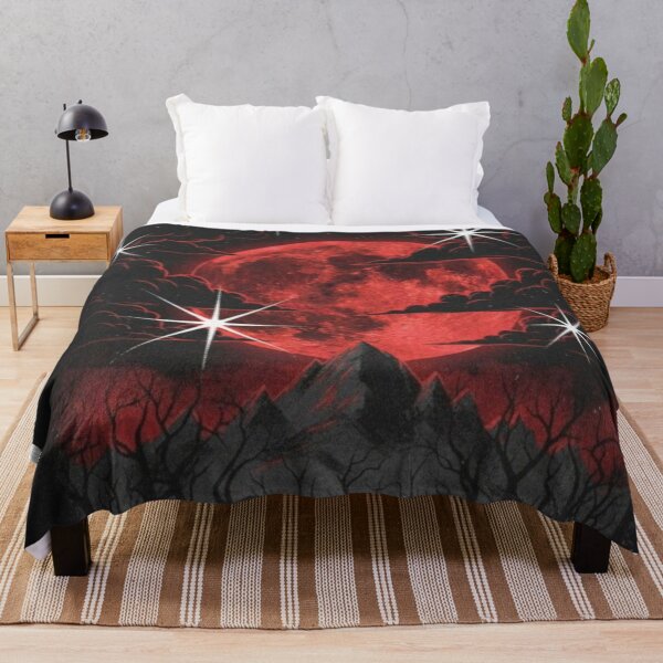 Item preview, Eclipse Over the Forsaken Woods" "Blood Moon Summit") designed and sold by ZyVoAli.